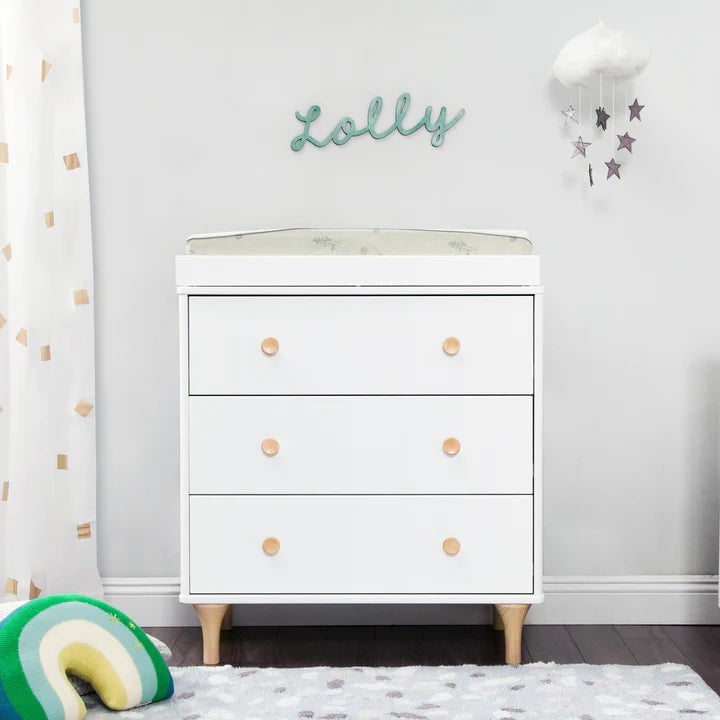 Babyletto Lolly 3 Drawer Changer Dresser with Removable Changing Tray
