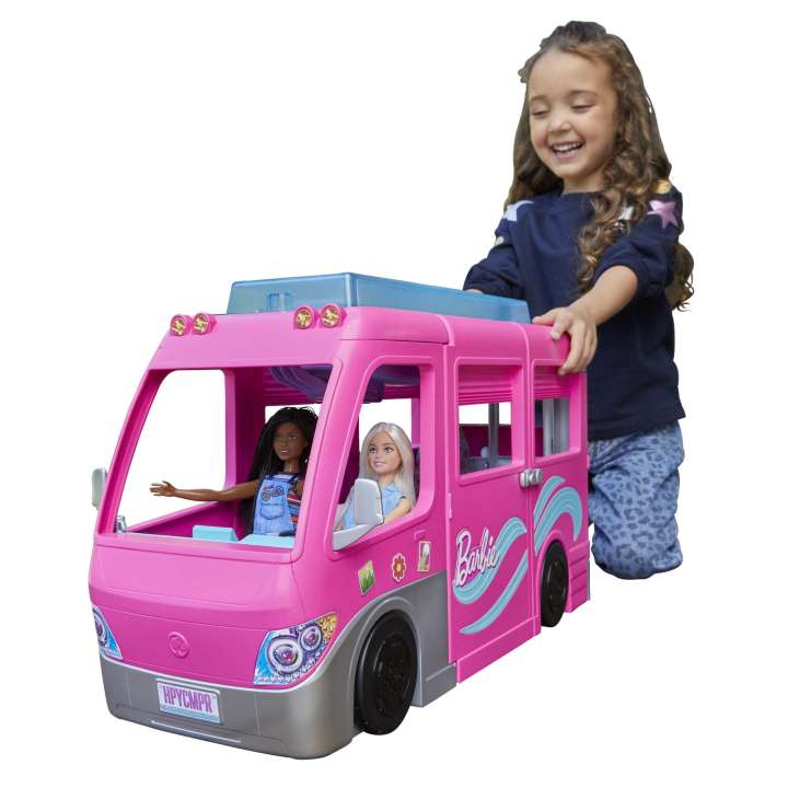 Barbie camping deals