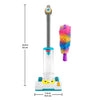 Fisher-Price - Laugh & Learn 2-in-1 Toy Vacuum All Toys