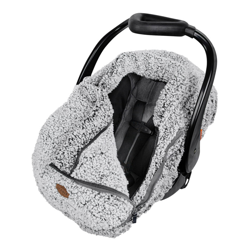 JJ Cole Infant Cuddly Car Seat Cover Grey