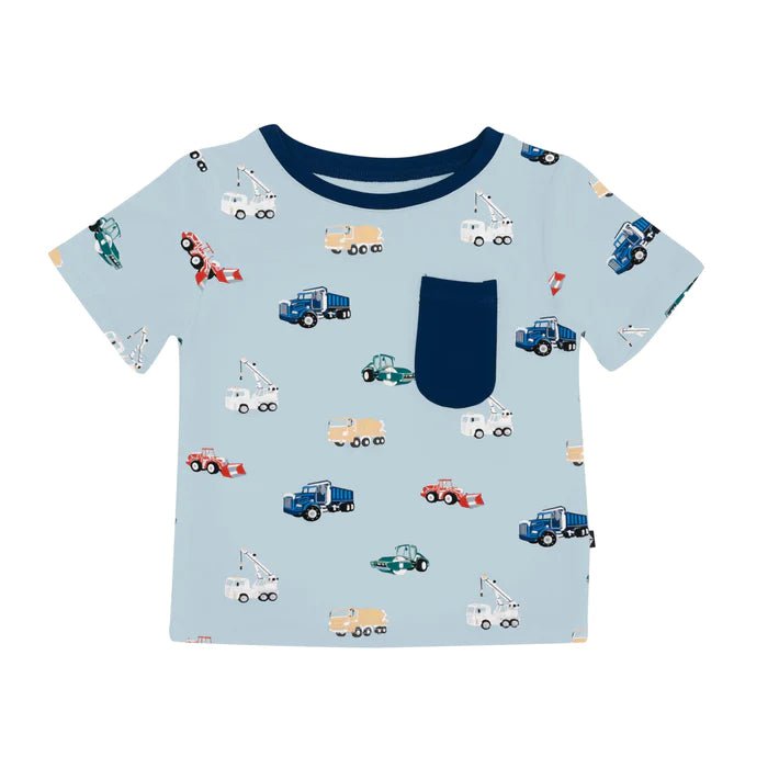 Kyte Baby Long Sleeve Creww Neck Tee - Tractor Kyte Baby Long Sleeve Creww Neck Tee - Tractor