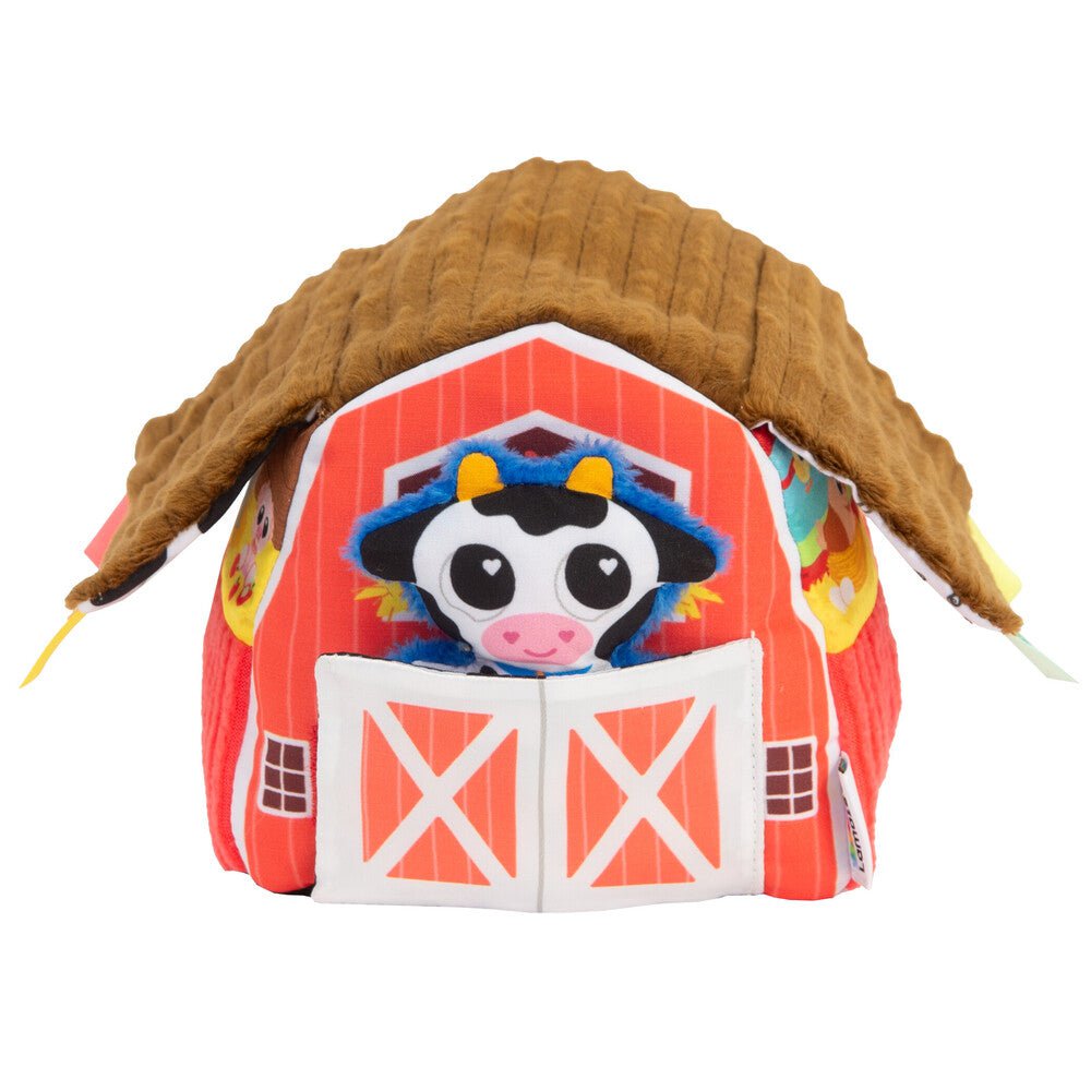 Lamaze Peek-a-Moo Friendly Barn Developmental Toy – Little Canadian