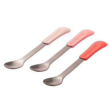 Sugarbooger - Lil' Bitty Spoon Set Sweet Pink All Feeding