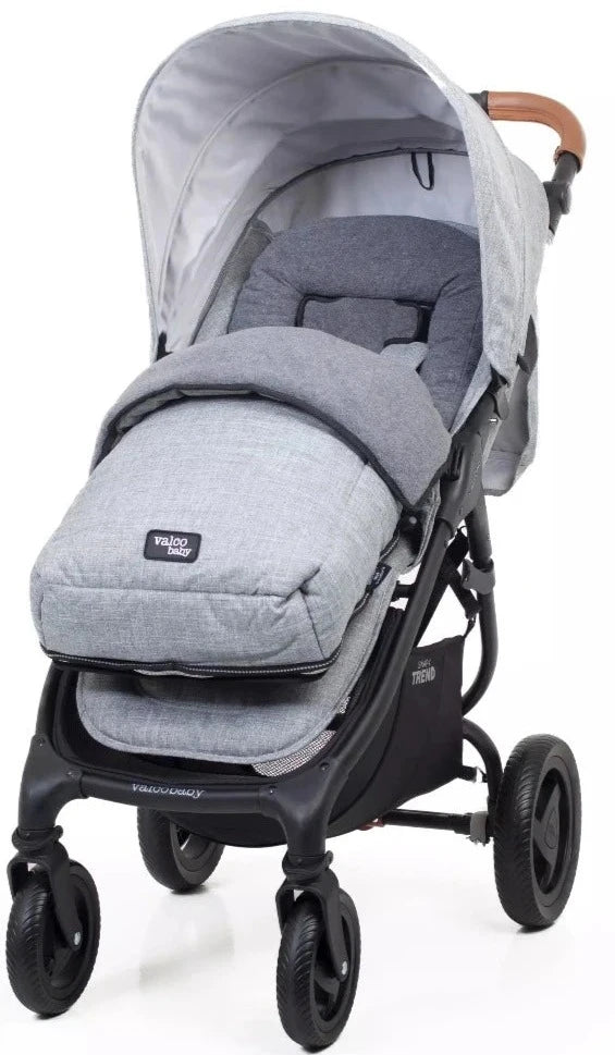 Valco Baby Snug Footmuff Grey Marle