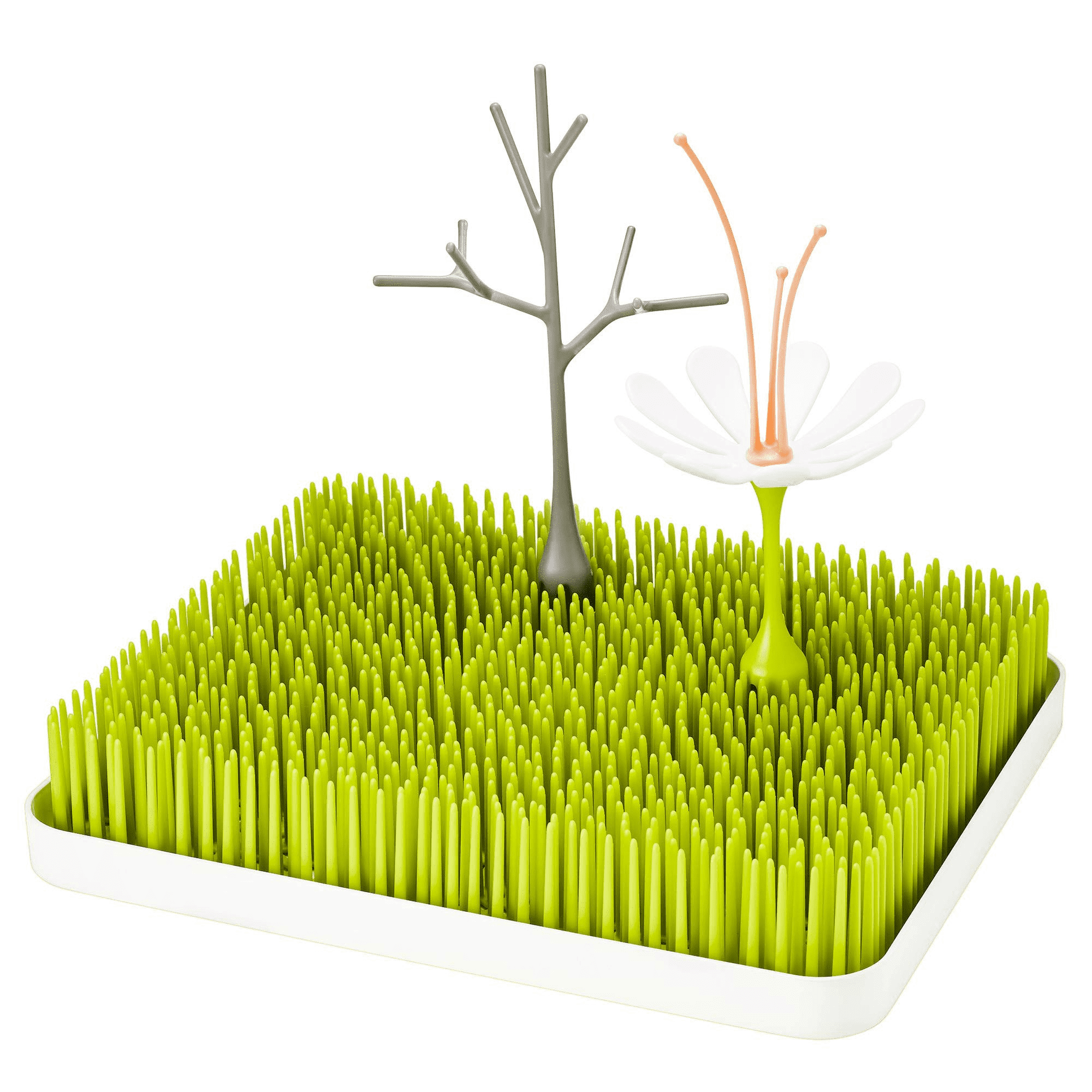 Green grass bottle drying rack hotsell