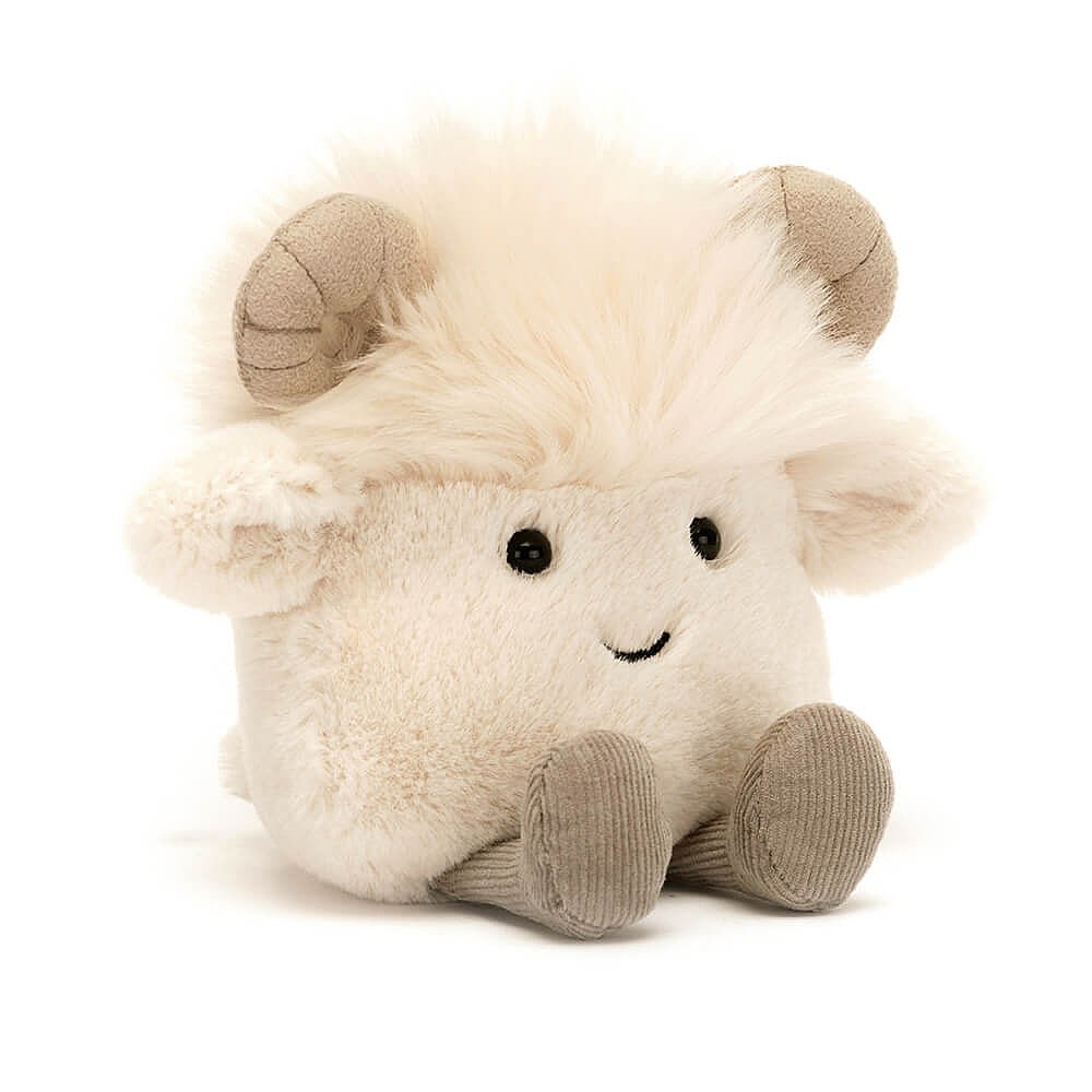 Jellycat Amuseabean Ram Little Canadian