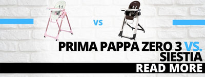 Little Canadian Reviews: Peg-perego Prima Pappa Zero3 vs Siesta Highchair