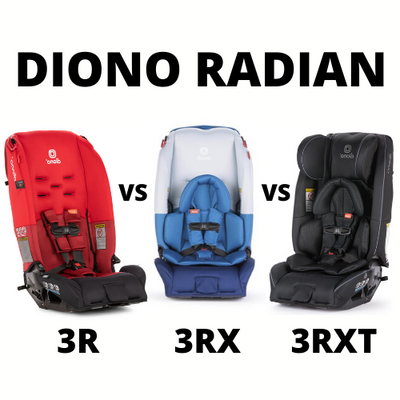 Diono 3R vs 3RX vs 3RXT: Which one is for me?