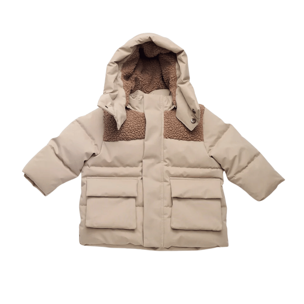 7AM Enfant - Warm Winter Puffer Jacket - Benji Appliqué