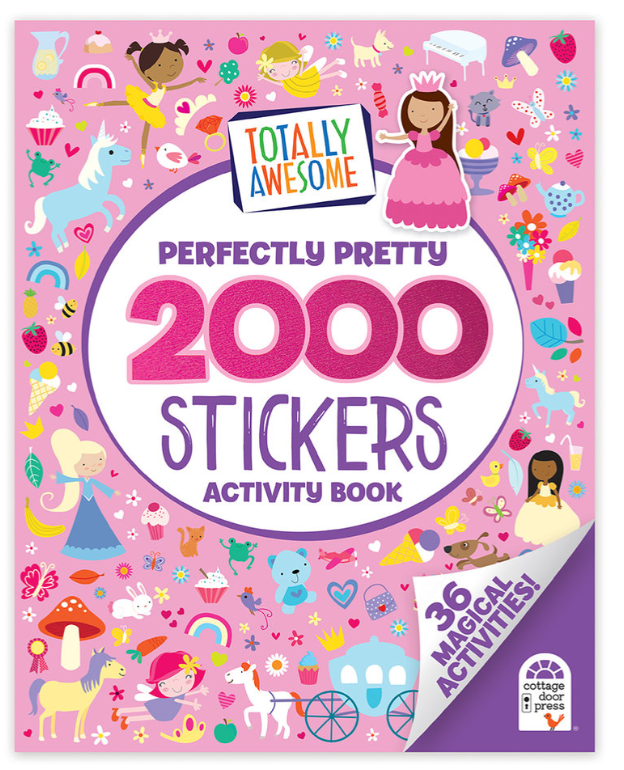 2000 Stickers Perfectly Pretty - Activity Book