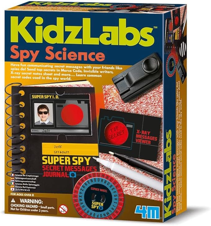 4M - KIdzLabs Spy Science - Secret Messages