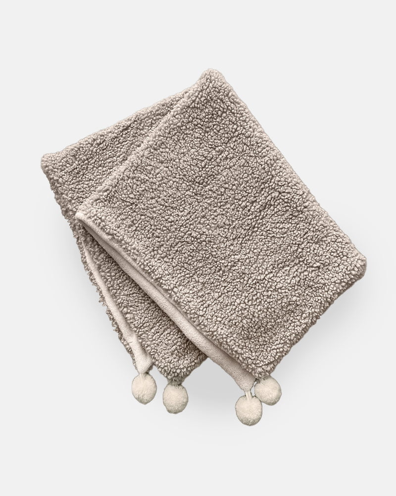 7AM - Teddy Plush-Lined Blanket