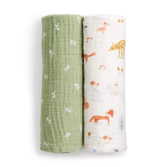 Aden + Anais - Cotton Muslin Swaddles - 2 pack
