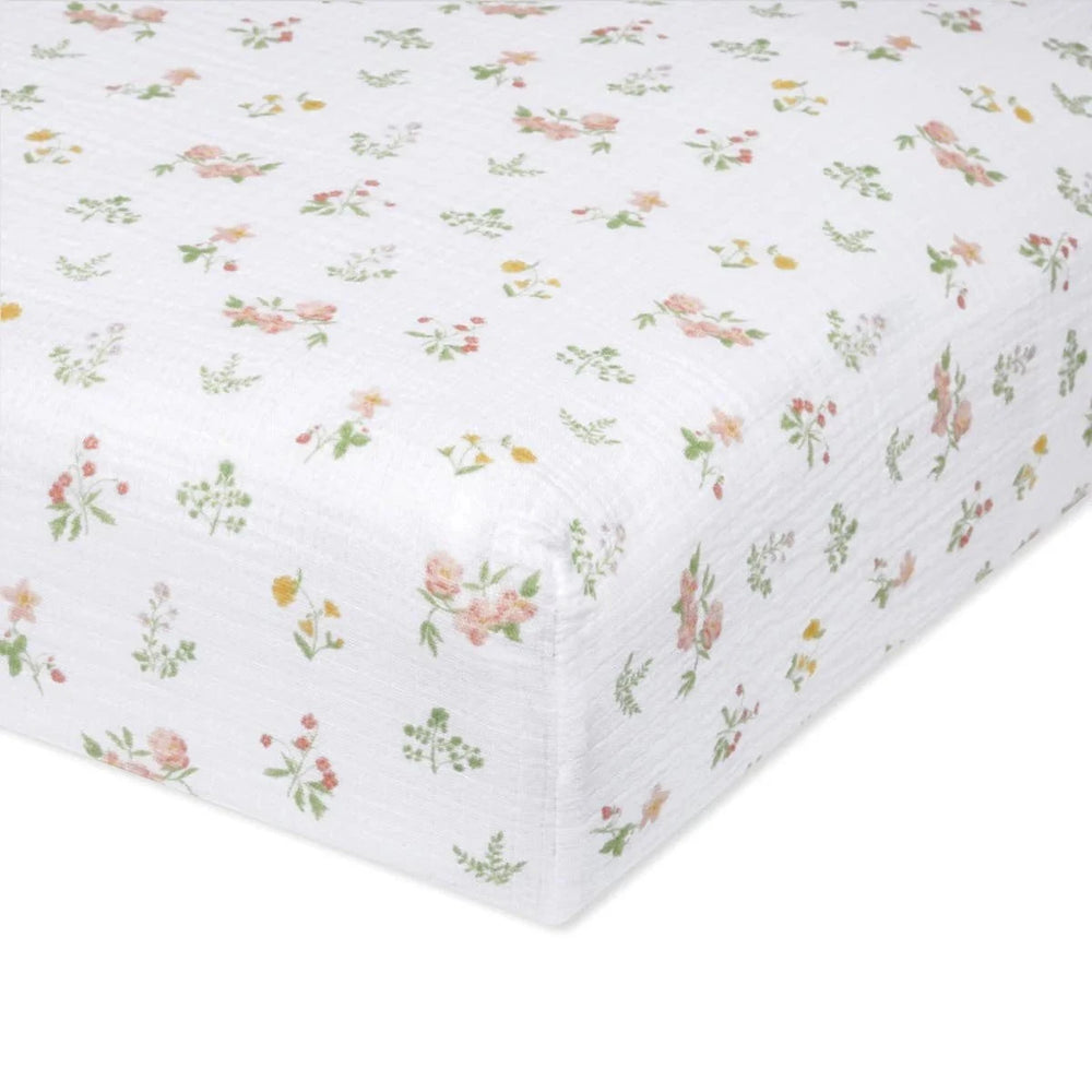 Aden + Anais - Essentials Cotton Muslin Crib Sheet
