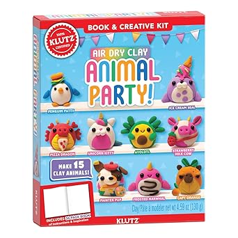 Air-Dry Clay Animal Party! - Activity Book