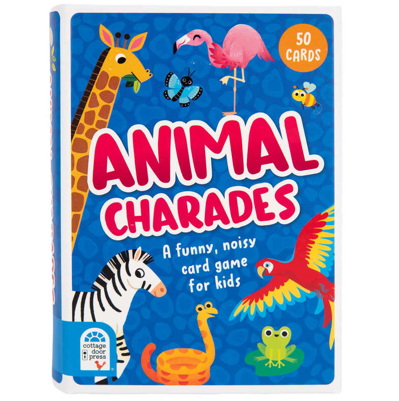 Animal Charades Card Game for Kids