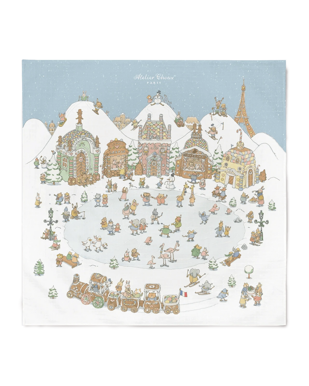 Atelier Choux Paris - Swaddle - Winter Wonderland