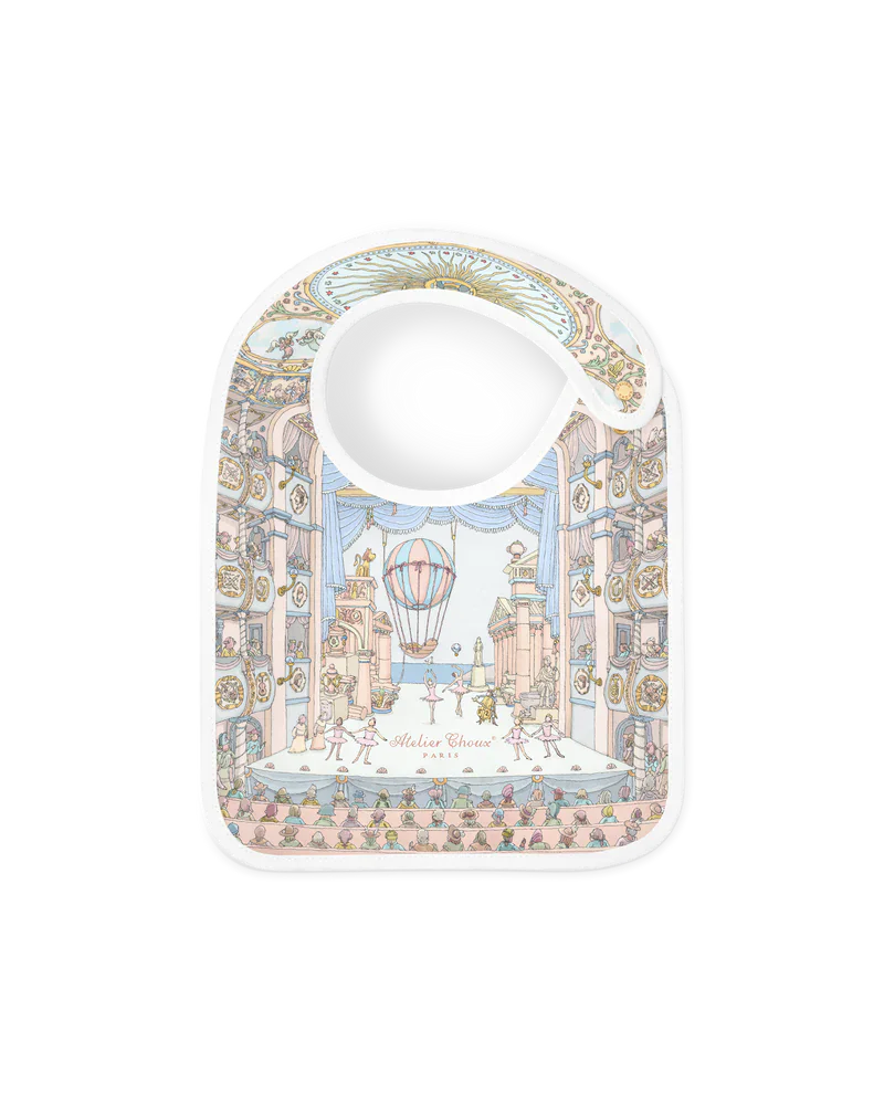 Atelier Choux Paris - Satin Bib - Ballet de Paris