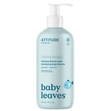 Attitude - Baby Leaves 2-in-1 Shampoo & Body Wash (Good Night)