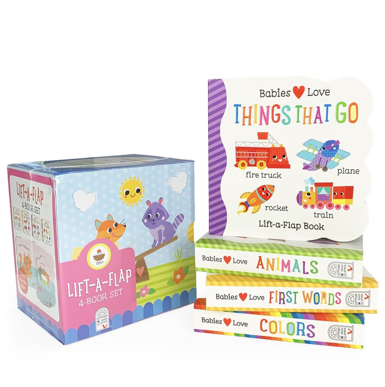Babies Love Learning Lift-a-Flap 4-Book Boxed Set