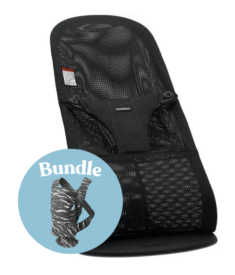 Baby Bjorn - Bouncer Bliss & Baby Carrier "Mini" Black Friday Bundle