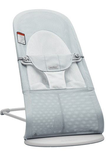 Baby Bjorn - Soft Balance Jumper Seat Mesh / Silver/White Swings, Bouncers & Seats