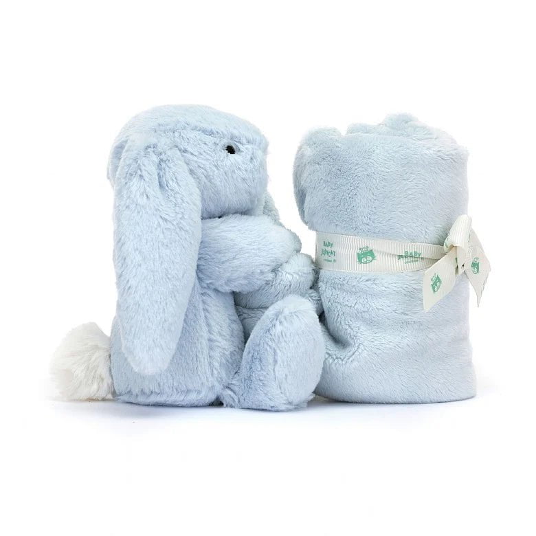 Baby Jellycat - Bashful Blue Bunny Soother – Little Canadian