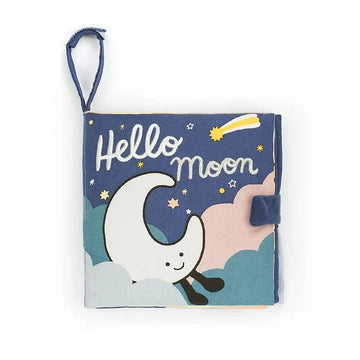 Baby Jellycat - Hello Moon Fabric Book Plush & Rattles