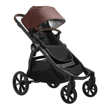 Baby Jogger - City Select 2 Eco Edition Stroller W/ Tencel Pure Mulberry Full Size Strollers