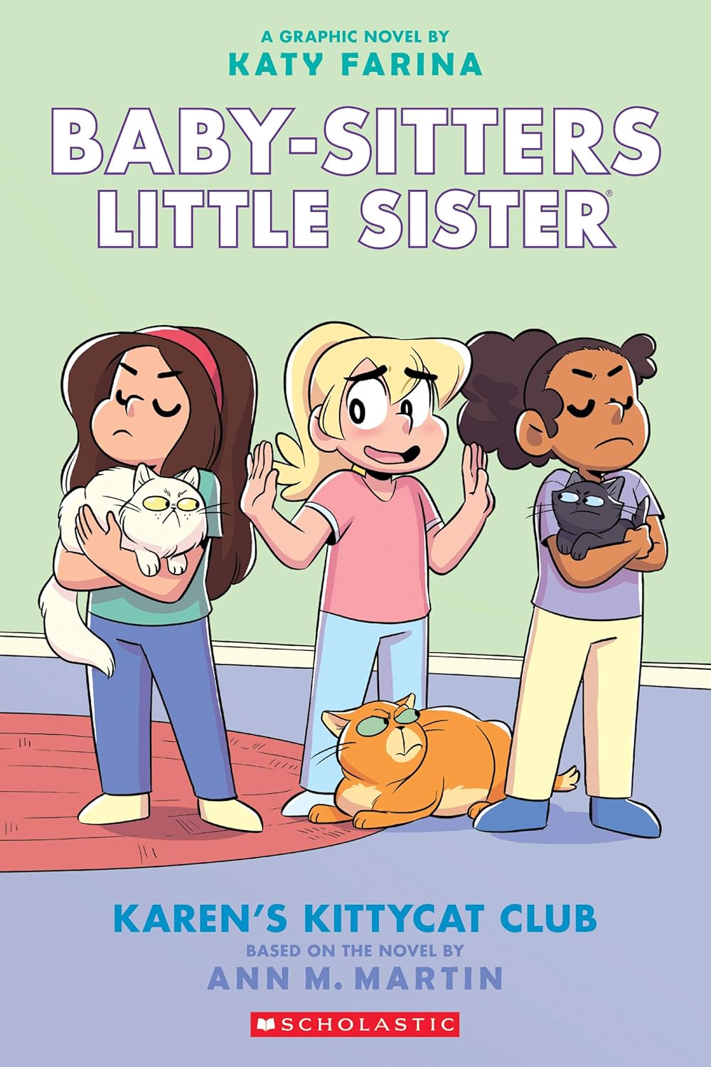 Baby-Sitters Little Sister #4 - Karen's Kittycat Club: A Graphic Novel - Paperback