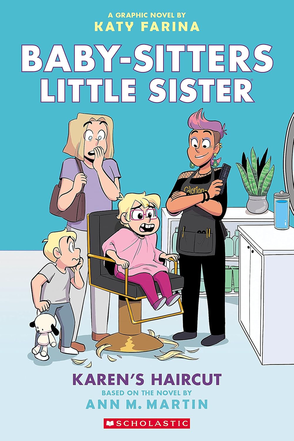 Baby-Sitters Little Sister #7 - Karen's Haircut: A Graphic Novel - Paperback