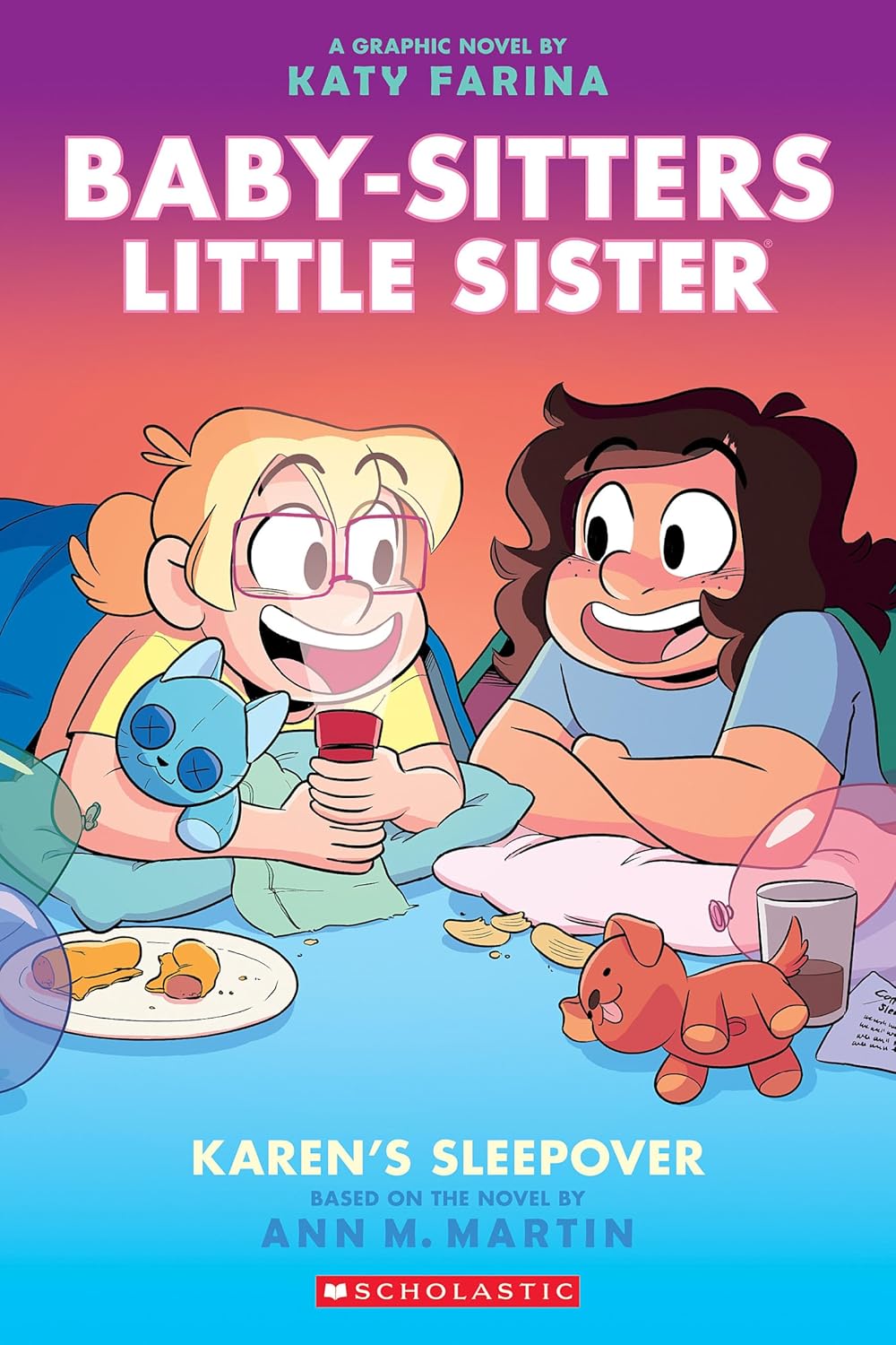 Baby-Sitters Little Sister #8 - Karen's Sleepover: A Graphic Novel - Paperback