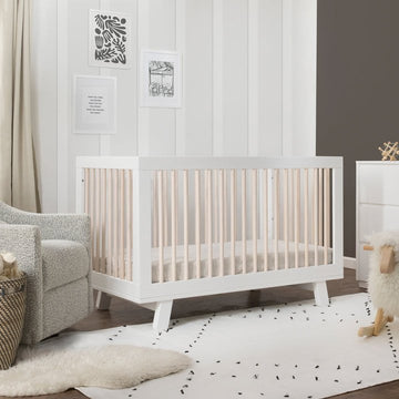 Babyletto - Hudson 3-in-1 Convertible Crib with Toddler Bed Conversion Kit Cribs & Baby Furniture