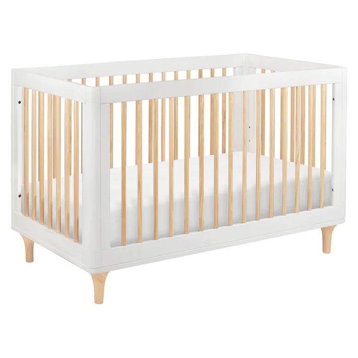 Babyletto Lolly 3 in 1 Convertible Crib White Natural