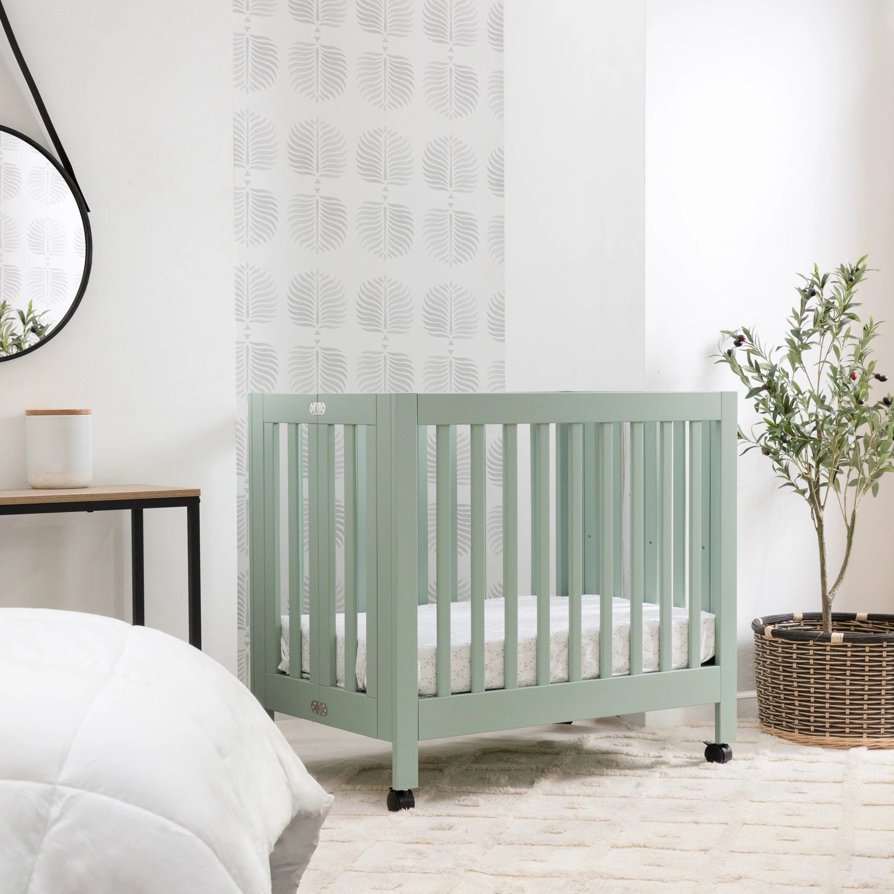 Babyletto grey crib clearance