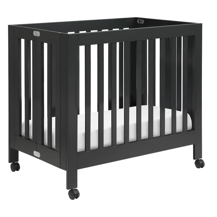 BABYLETTO Origami Mini Crib Black