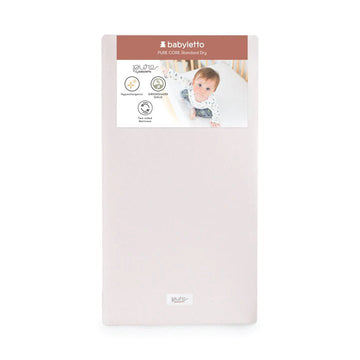 Babyletto - Pure Core Crib Mattress w/ Dry Waterproof Cover - 2-Stage Mattresses