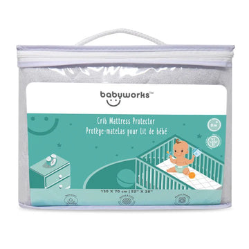 Babyworks - Quilted & Fitted Bamboo Mattress Protector Bedding