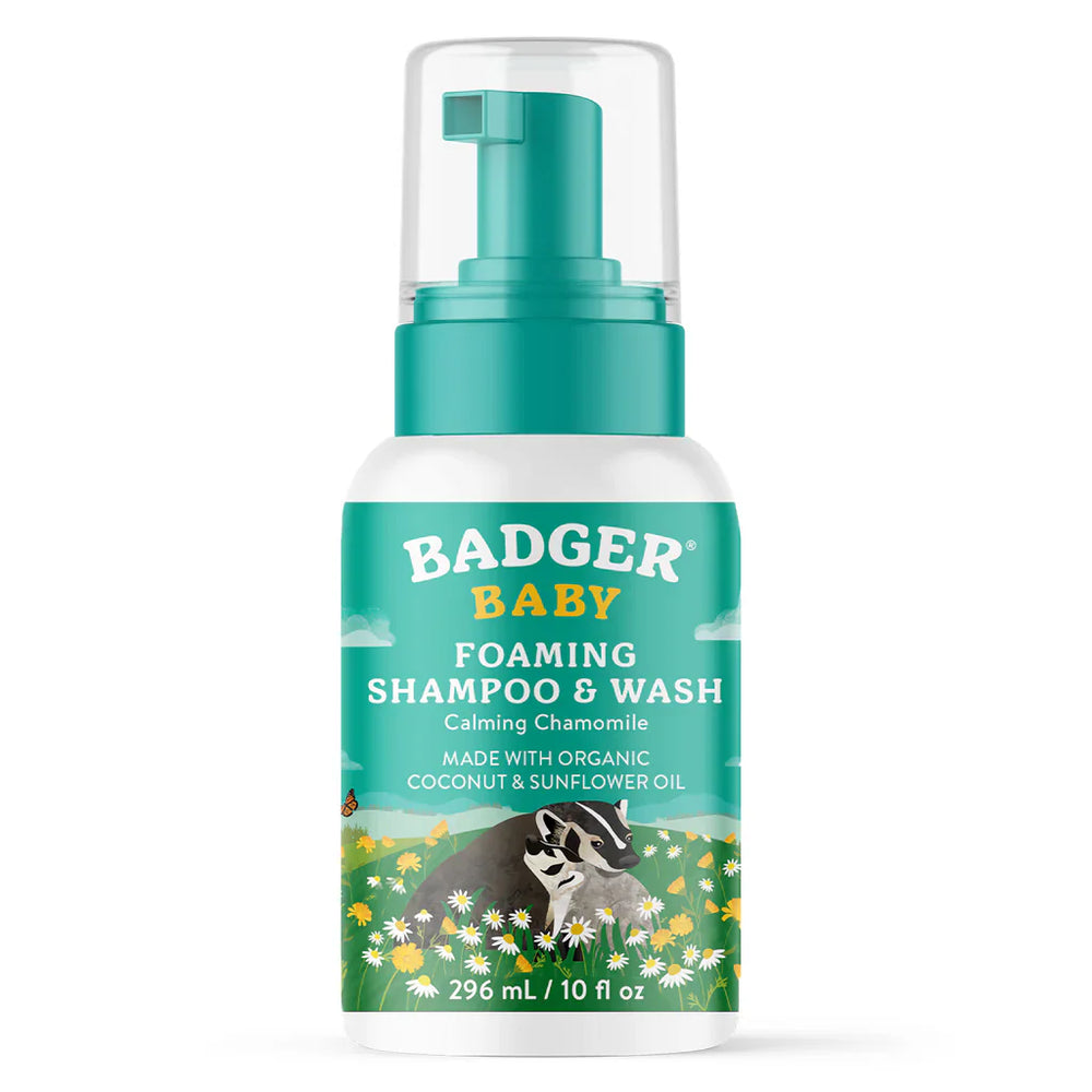 Badger - Baby Foaming Shampoo & Wash - 296ml