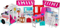 Barbie - Care Clinic Ambulance - Play Set
