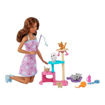 Barbie - Kitty Condo Doll And Pets All Toys