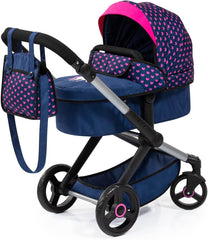 Bayer - Dolls Pram XEO - Baby Stroller for Dolls with Accessories
