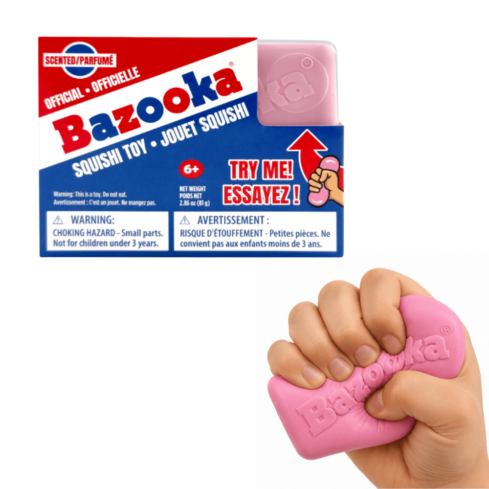 BAZOOKA - Bubble Gum Scented Squishi Sensory Toy