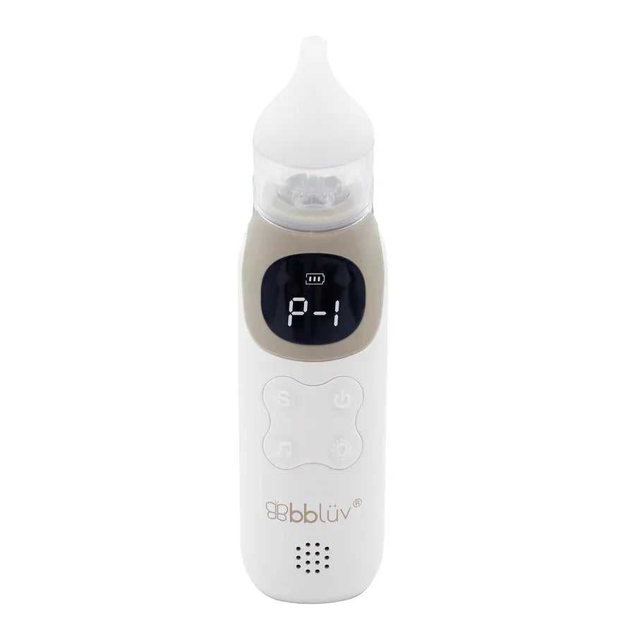 bblüv  - Rinö Pro: Battery-operated nasal aspirator with music