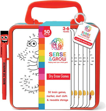 Be Amazing Toys - Sense and Grow: Dry Erase Games All Toys