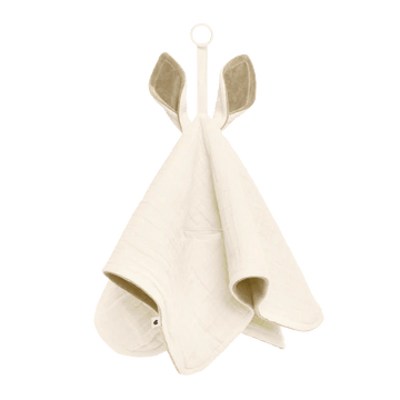 Bibs - Cuddle Cloth Kangaroo Ivory