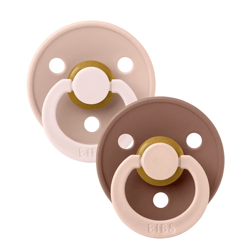 BIBS - Latex Pacifier - Studio Colour - Fusion - 2 PACK