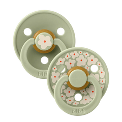 BIBS - Latex Pacifier - Studio Colour - Jasmine - 2 PACK