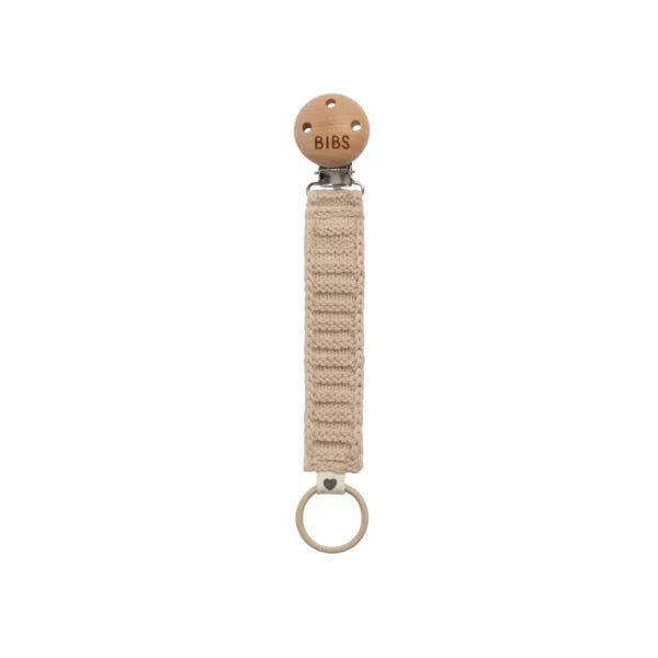 BIBS - Pacifier Clip - Knitted