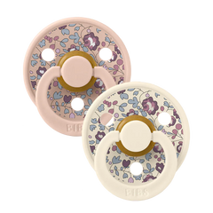 BIBS x Liberty - Latex Pacifier - Studio Colour - Eloise - 2 PACK